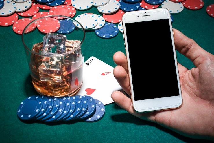 cocaqq Android app installation process on smartphone screen